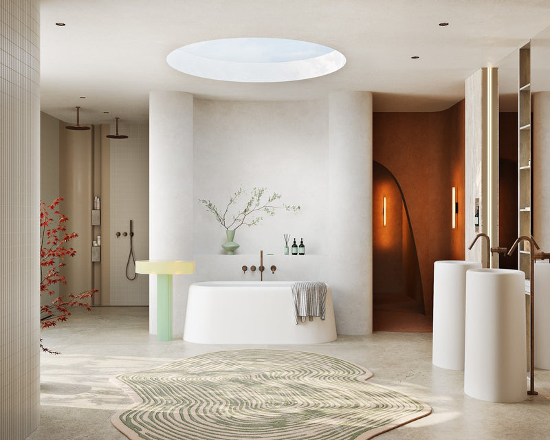 Badkamerstijl Bold Balance: Krachtig, Luxe en Perfecte Harmonie