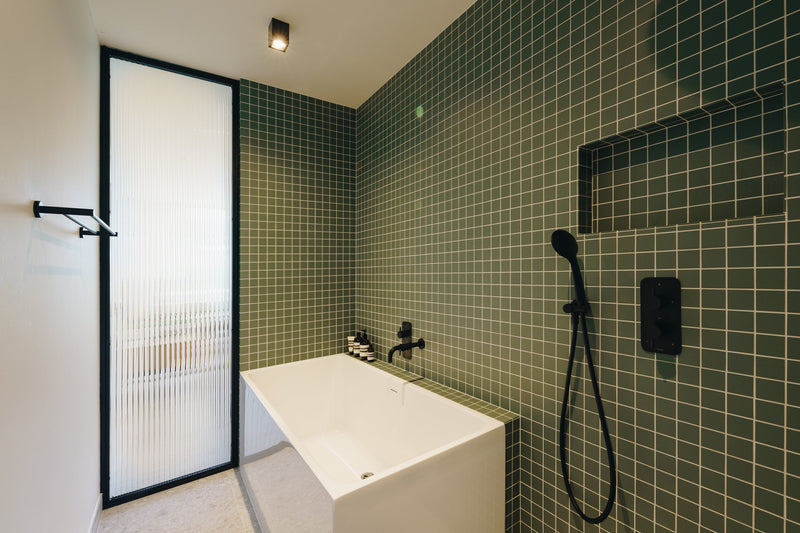 Meir mat zwarte kranen voor de badkamer of toilet
