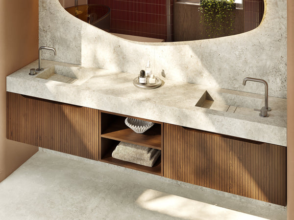 Verschillende soorten wastafelbladen uitgelegd