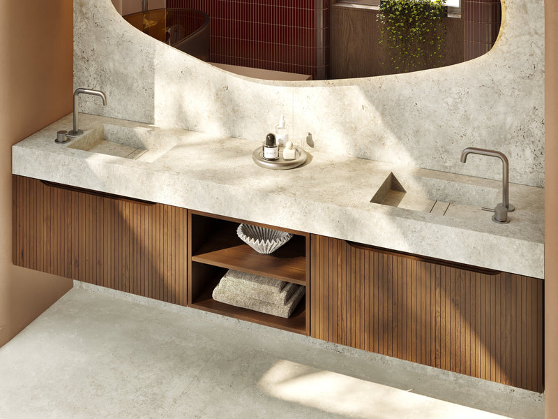 Verschillende soorten wastafelbladen uitgelegd