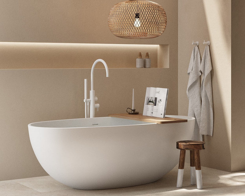 Een zonnige mediterrane badkamer