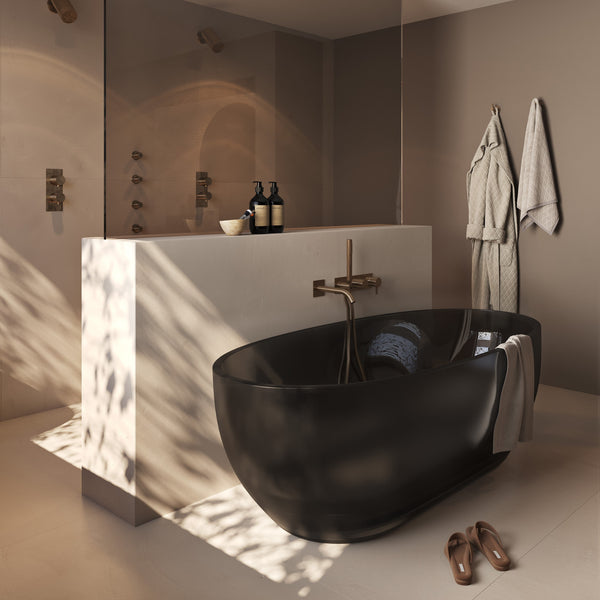 Transparant bad, de perfecte mix van luxe en minimalisme
