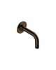 Mastello Retro 90° wastafeluitloop 11 cm (Ø20) - Coffee PVD