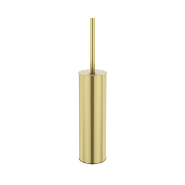 Gouden toiletborstel met houder afbeelding 3