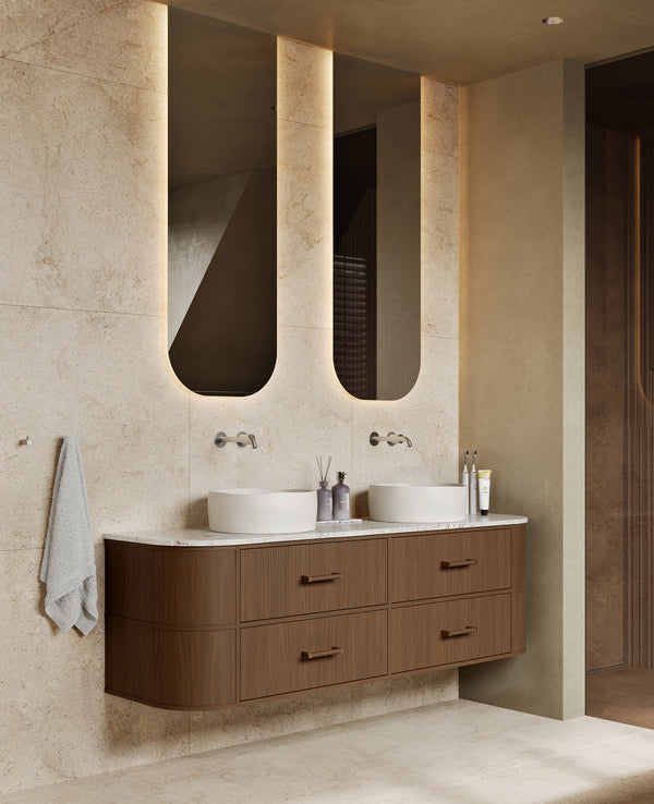 Mastello solid surface waskom Reeve sahara sand - 39 cm
