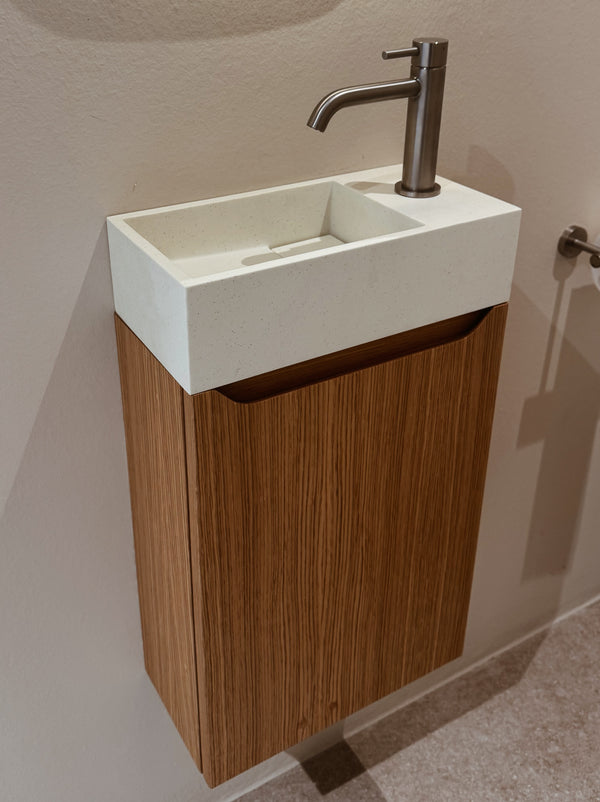 Mastello solid surface toiletfontein Blocco sahara sand - 36 cm