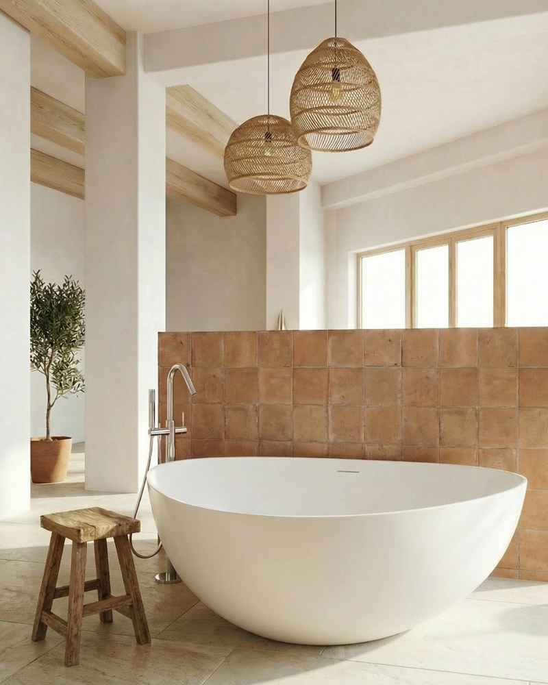 Mastello acryl vrijstaand bad Amaze mat wit - 180