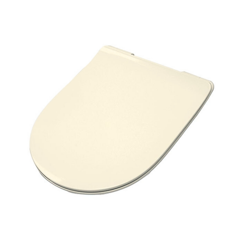 Hangend toilet rimless met soft-close toiletzitting beige afbeelding 4
