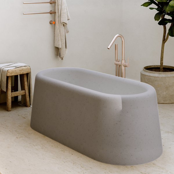 Vrijstaand Mastello Bold bad in de kleur sahara clay