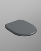 Cielo by Mastello Itaca solf-close toiletzitting in de kleur Basalto