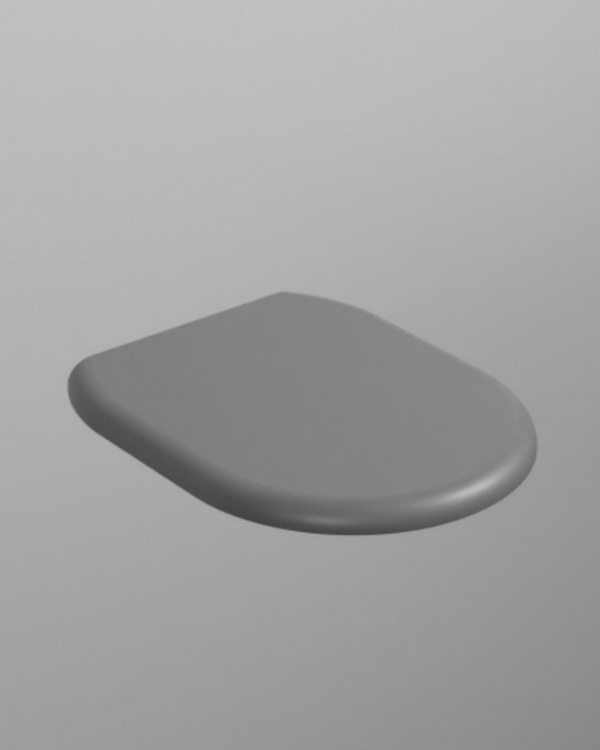 Cielo by Mastello Itaca hangend toilet rimless met soft-close toiletzitting mat cemento