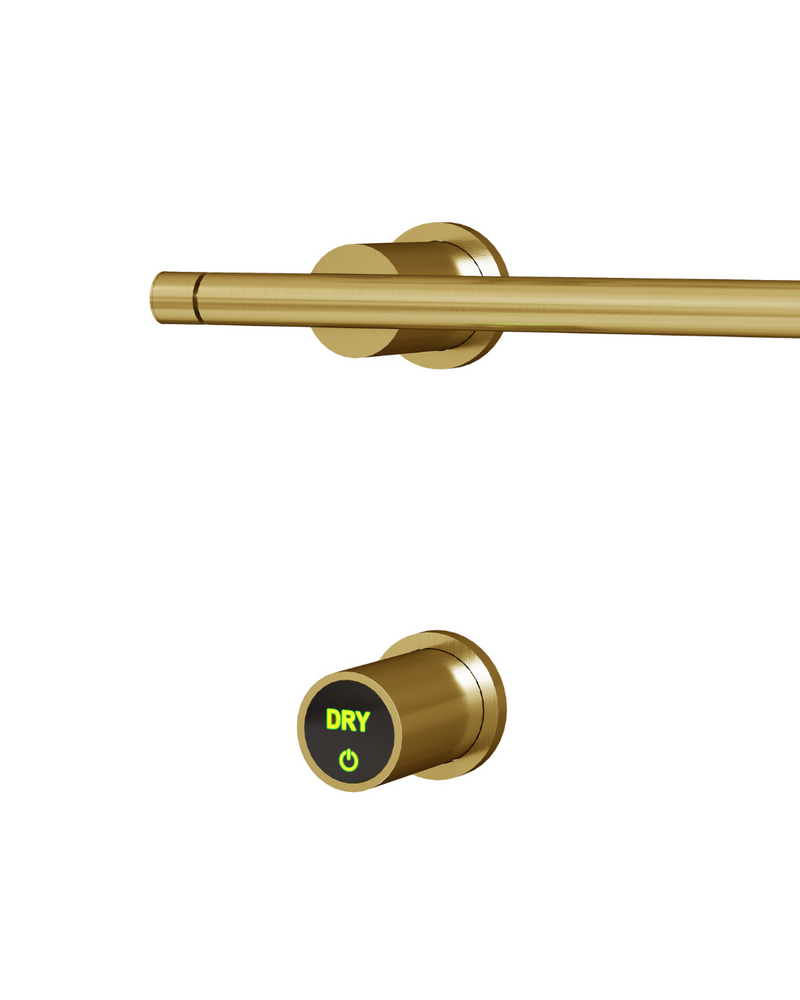 Mastello DRY Miami handdoekradiator geborsteld goud 1