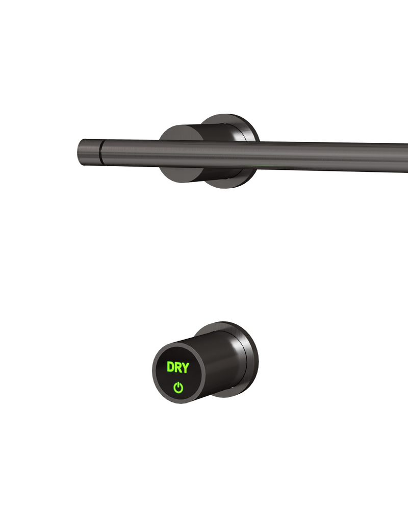 Mastello DRY Miami handdoekradiator gun metal 1