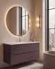 Mastello badmeubel Duuk berry met Moss wastafel - 60 cm