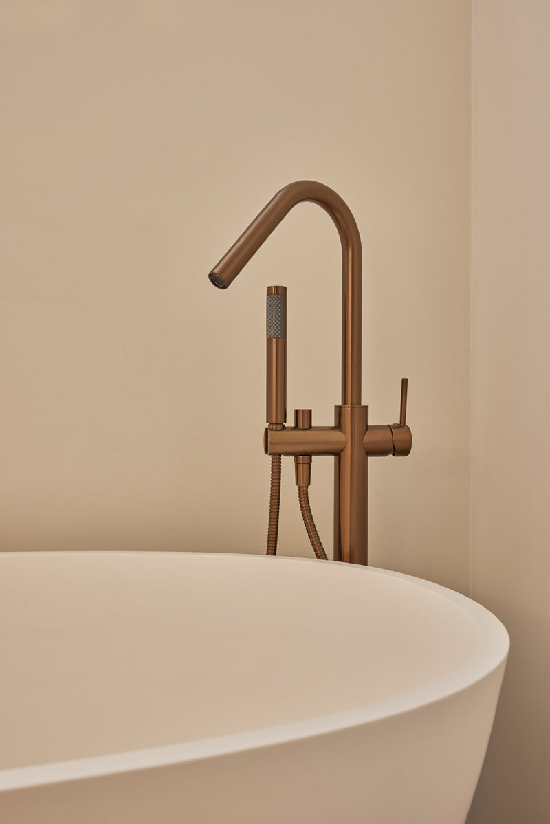 Mastello acryl vrijstaand bad Breez mat wit - 172 cm