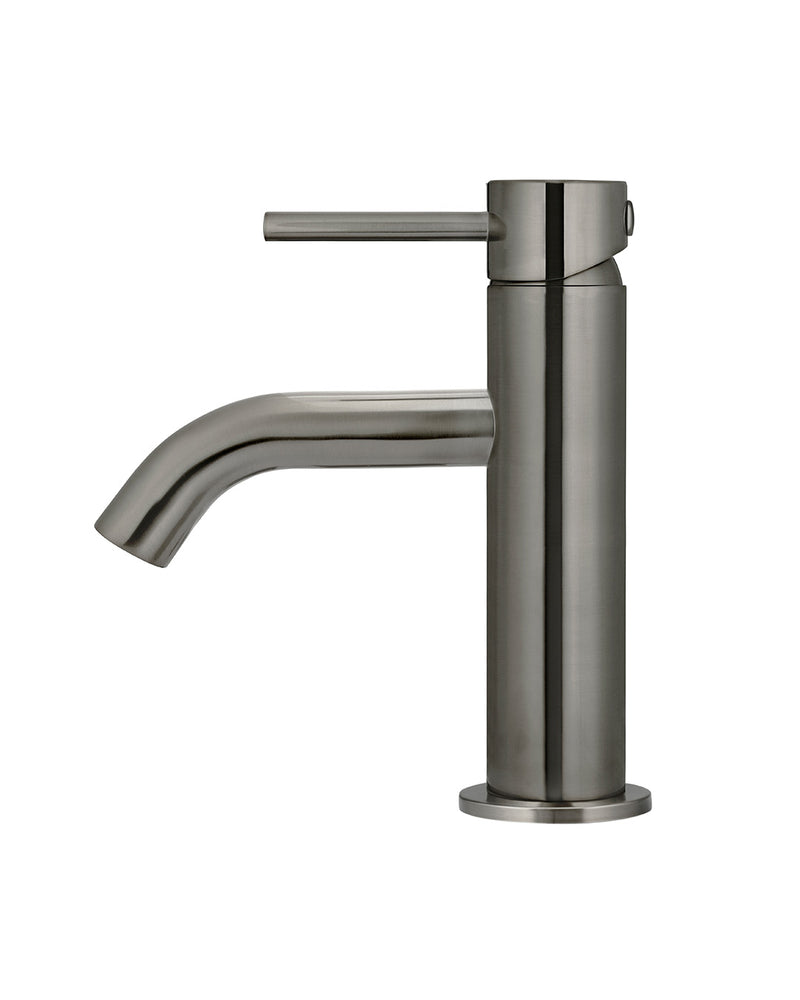 Mastello gun metal PVD koudwaterkraan met gebogen uitloop afbeelding 2