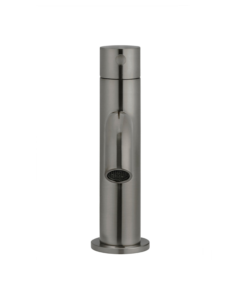 Mastello gun metal PVD koudwaterkraan met gebogen uitloop afbeelding 3
