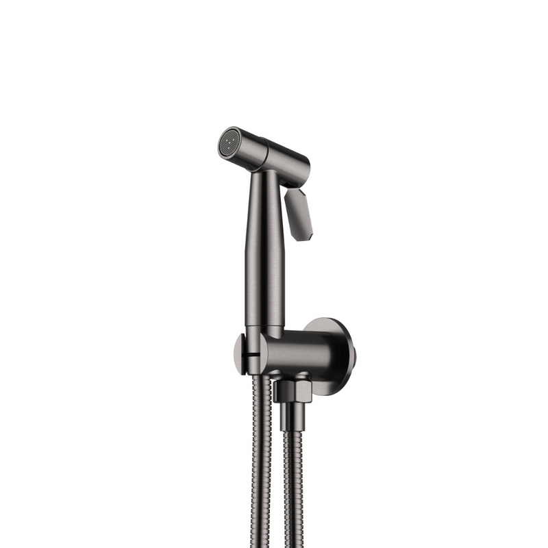 Gun metal bidet handdouche