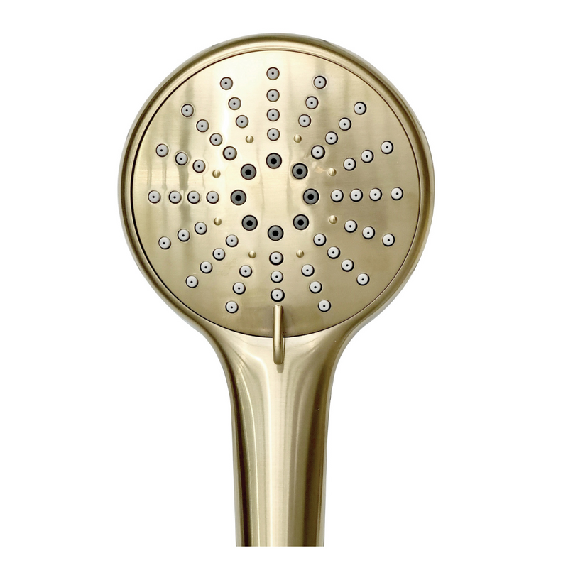 Gouden handdouche met 3-standen afbeelding 1