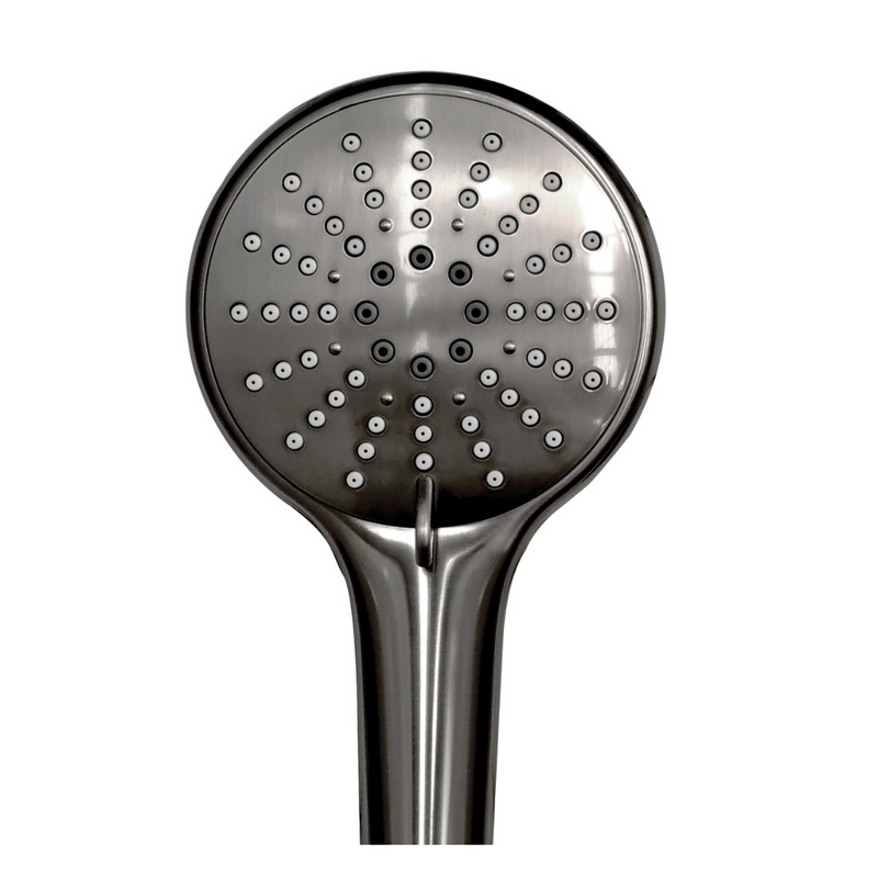 Gun metal handdouche met 3-standen afbeelding 2