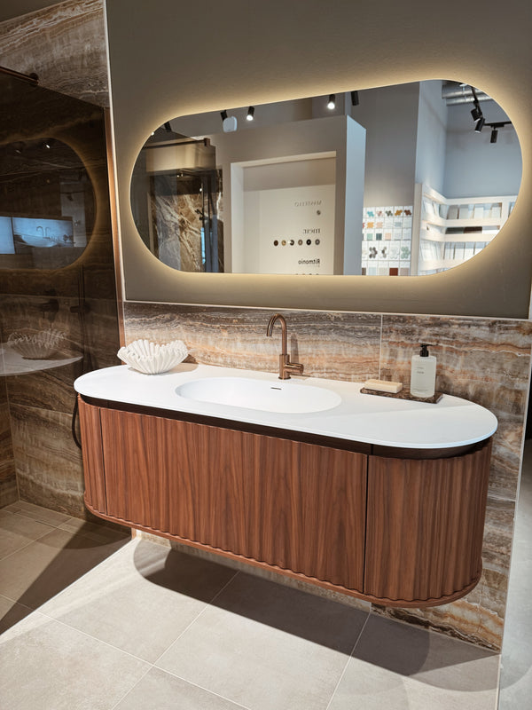 Mastello badmeubel Rivo met wastafel en spiegel - 120 cm