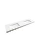Mastello solid surface wastafel Senti mat wit - 160 cm