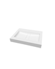 Mastello solid surface wastafel Senti mat wit - 60 cm