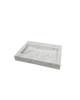 Mastello solid surface wastafel Senti sabbia - 60 cm