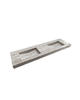 Mastello solid surface wastafel Senti travertin - 160 cm