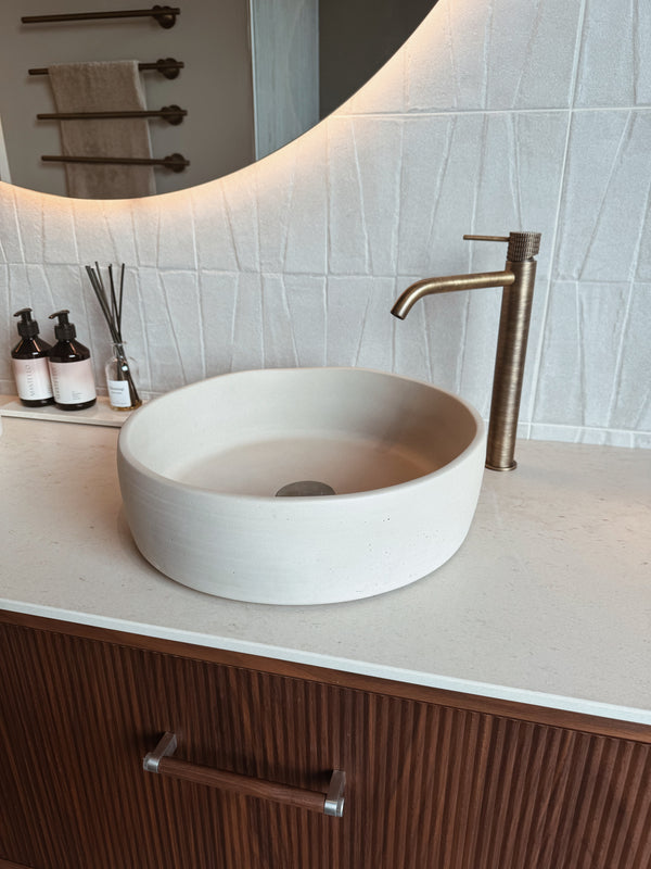 Mastello betonnen waskom Reeve oyster - 39 cm