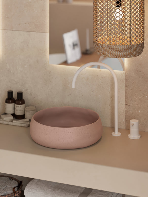Mastello betonnen waskom Reeve blush 1