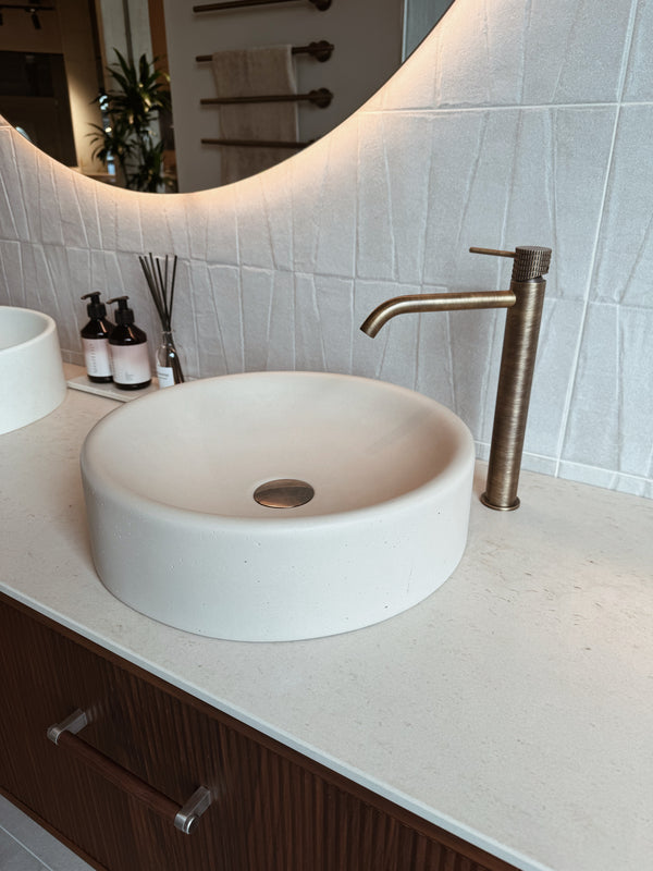 Mastello betonnen waskom Blake oyster - 41 cm