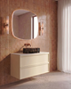 Mastello badmeubel Sumi dubbel sunlit met solid top - 60 cm