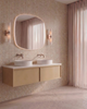 Mastello badmeubel Sumi enkel spice met solid top - 120 cm