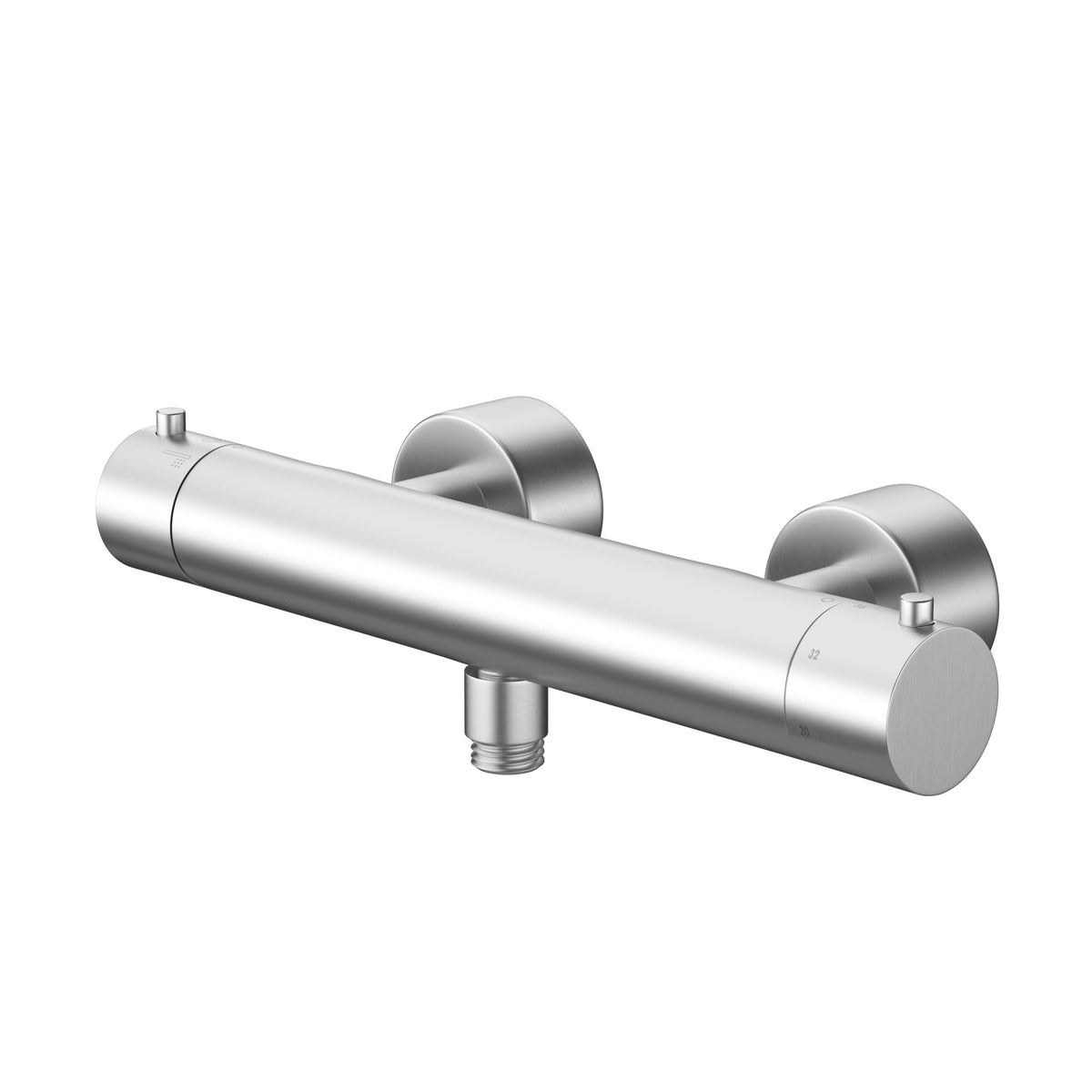 Gedy INOX Brauseschlauch Aus Edelstahl, 150 Cm – Gebürstet, Verdrehsicher & Mit Wasserspar-Funktion