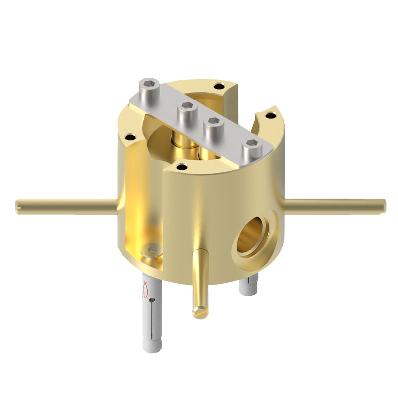 Mastello inbouwdeel RVS vrijstaande buitendouche