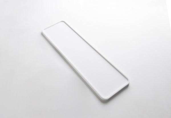 Ideavit solid surface plateau Solidmac mat wit - 45 x 14 cm