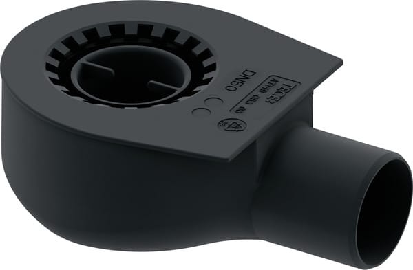 Tece horizontale afvoer Drainline minimaal DN 50 - 9.5 cm