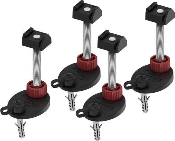 Tece RVS douchegoot set Drainline Steel II vlak - 90 cm