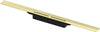 Tece RVS douchegoot Drainprofile PVD geborsteld goud - 90 cm