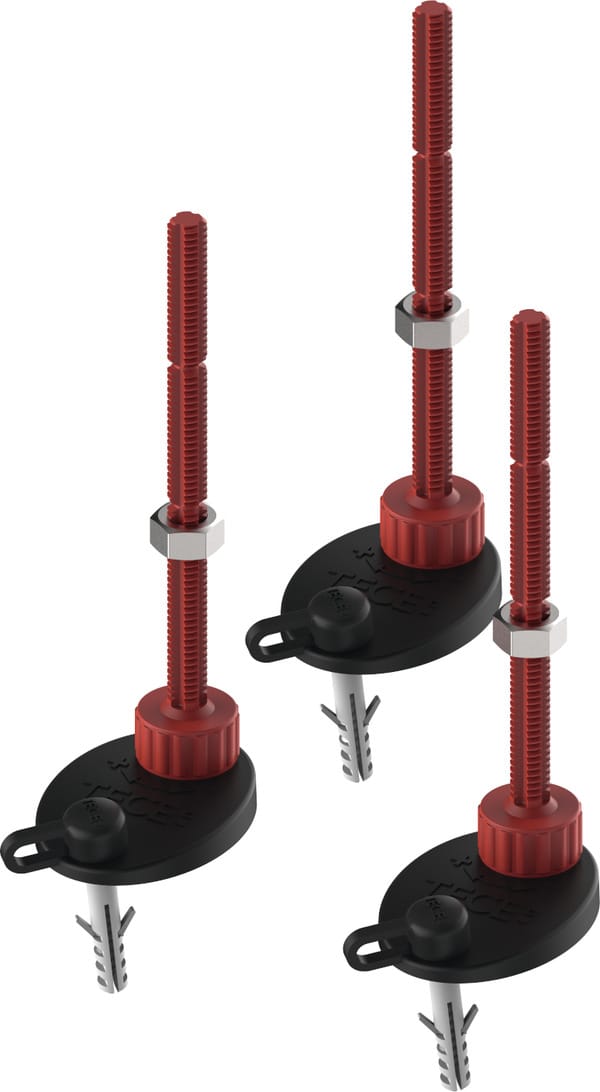 Tece RVS douchegoot set Drainprofile geborsteld - 100 cm