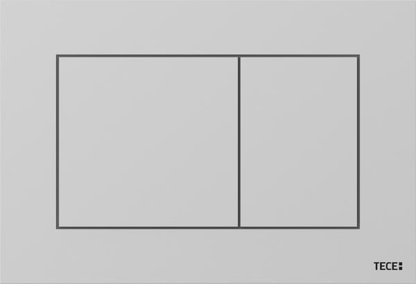 Tece kunststof bedieningspaneel Now mat chroom