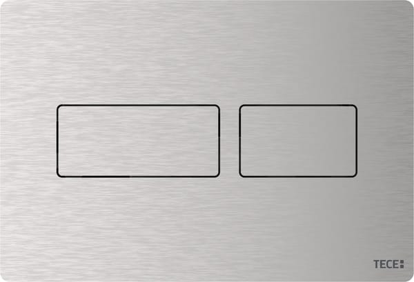 Tece RVS bedieningspaneel Solid geborsteld