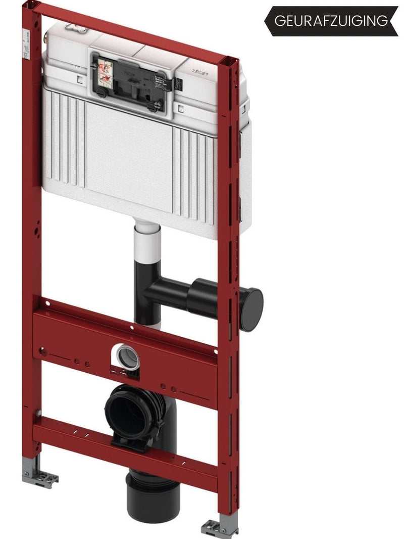 Tece inbouwreservoir met bedieningspaneel Loop mat chroom