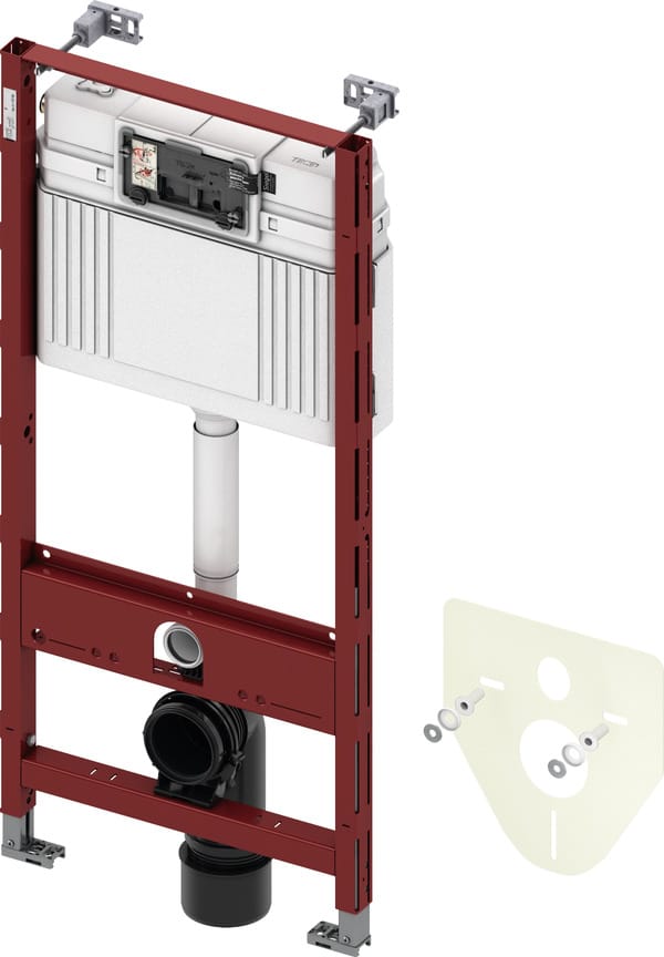 Tece inbouwreservoir Profil met uni-spoelkast