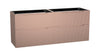 Mastello modulair badkamermeubel Duuk ribbed oud roze 180 cm
