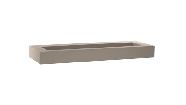 Mastello enkele wastafel Foss groot washed beige 120 cm - afbeelding 2