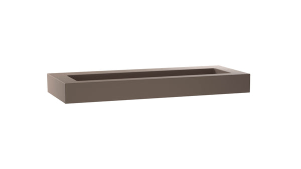 Mastello enkele wastafel Foss groot washed cappuccino 120 cm - afbeelding 2
