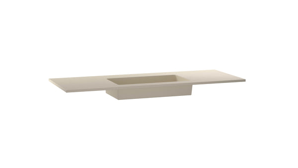 Mastello enkele wastafel Jools centraal washed beige 120 cm - afbeelding 2