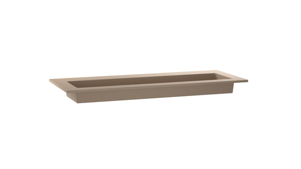 Mastello enkele wastafel Jools groot washed cappuccino 120 cm - afbeelding 2